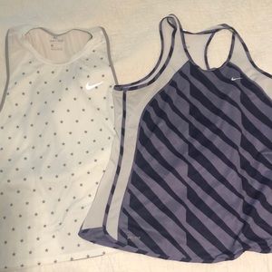 Nike DriFit Racerback tank bundle of 2